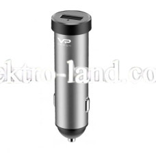 Автомобильное зарядное устройство Car Charger | 2.4A | 1U — Veron T-06 black черный