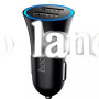 Автомобильное зарядное устройство Car Charger | 2.4A | 2U — Hoco UC204 — черный