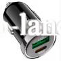 Автомобильное зарядное устройство Car Charger | 20W | PD | QC3.0 — Hoco Z44 черный
