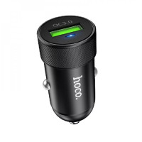 Автомобильное зарядное устройство Car Charger | 3.0A | QC3.0 — Hoco Z32 черный