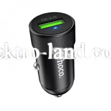 Автомобильное зарядное устройство Car Charger | 3.0A | QC3.0 — Hoco Z32 черный