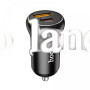 Автомобильное зарядное устройство Car Charger | 30W | PD | QC3.0 — Hoco NZ5  черный