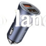 Автозарядка Car Charger | 40W | 2U — Baseus (CCJD-A0G) Golden Contactor Pro Dual Quick Charger Dark Gray — CCJD-A0G темно-серый