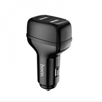 Автомобильное зарядное устройство Car Charger | 2.4A | 2U — Hoco Z36 — Black черный