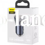 Автозарядка Car Charger | 40W | 2U — Baseus (CCJD-A0G) Golden Contactor Pro Dual Quick Charger Dark Gray — CCJD-A0G темно-серый