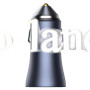 Автозарядка Car Charger | 40W | 2U — Baseus (CCJD-A0G) Golden Contactor Pro Dual Quick Charger Dark Gray — CCJD-A0G темно-серый