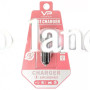 Автомобильное зарядное устройство  Car Charger | 2.4A | 2U — Veron C-604A with LCD Long черный