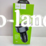 Автомобильное зарядное устройство Car Charger | 2.1A | 2U | Digital Display — Hoco Z26 —  черный