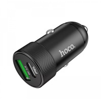 Автомобильное зарядное устройство Car Charger | 20W | PD | QC3.0 — Hoco Z32B черный