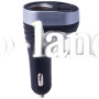 Автомобильное зарядное устройство Car Charger | 3.1A | 2U | Digital Display — Hoco Z29  черный