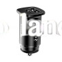 Автомобильное зарядное устройство Car Charger | 30W | 1U | 1C — Baseus (CCALL-AS01) Square metal — CCALL-AS01 черный