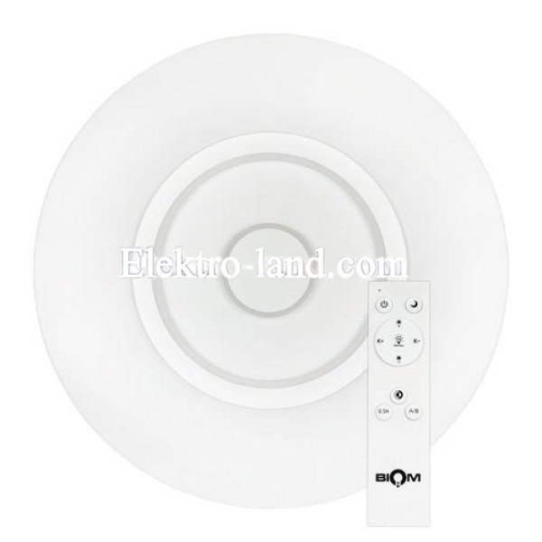 Светильник светодиодный Biom SMART SML-R23-80 3000-6000K 80Вт с д/у