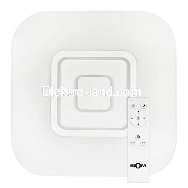 Светильник светодиодный Biom SMART SML-S25-80 3000-6000K 80Вт с д/у