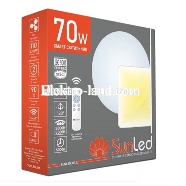 Умный Светодиодный светильник Капля звездное небо 70w Smart SUNLED
