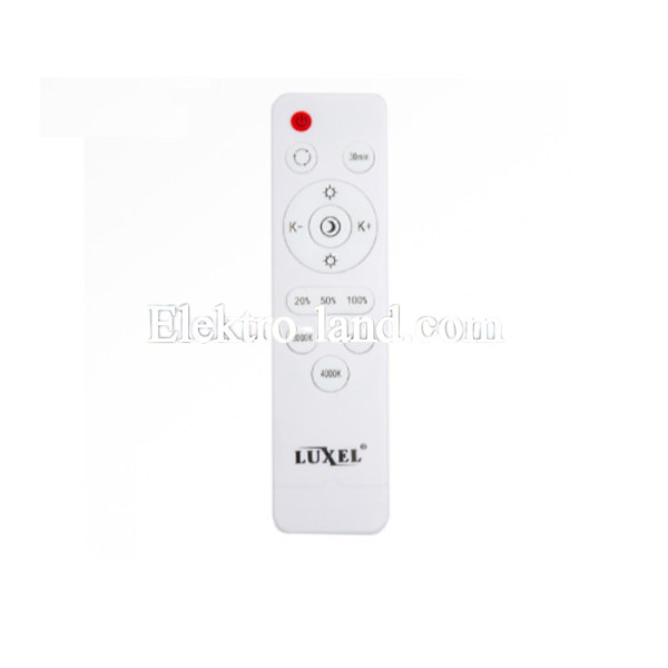  Светодиодный светильник LUXEL 485Х75ММ IP20 с пультом управления 72W (CLLR-72)