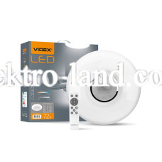 LED светильник функциональный круглый VIDEX RING 72W 2800-6200K