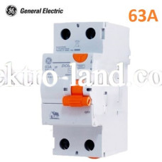 Устройство защитного отключения (УЗО) DCG263/030 2P AC, 6kA General Electric 