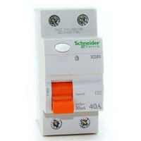 Устройство защитного отключения (УЗО) ВД63 Домовой 2П 40A 30мA Schneider Electric