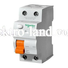 Устройство защитного отключения (УЗО) ВД63 Домовой 2П 63A 30мA Schneider Electric