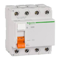 Устройство защитного отключения (УЗО) ВД63 Домовой 4П 40A 30мA Schneider Electric