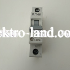 Автоматический выключатель Eaton HL-C  25/1 Moeller  25 А