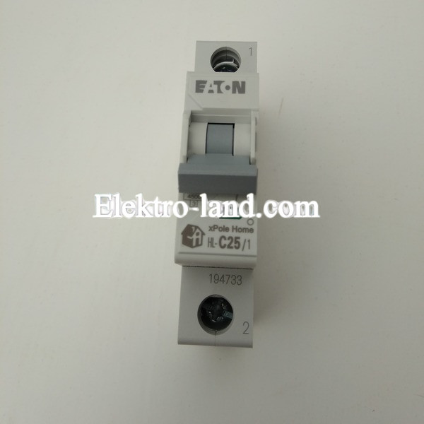 Автоматический выключатель Eaton HL-C  25/1 Moeller  25 А
