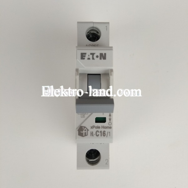 Автоматический выключатель Eaton HL-C  16/1 Moeller  16 А