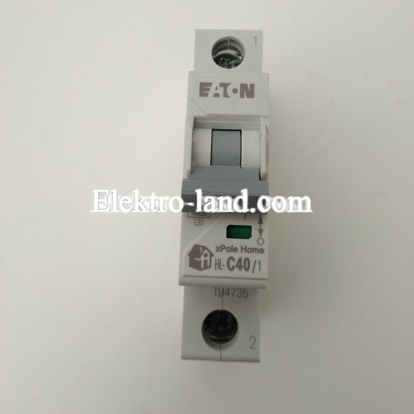 Автоматический выключатель Eaton HL-C  40/1 Moeller 40 А