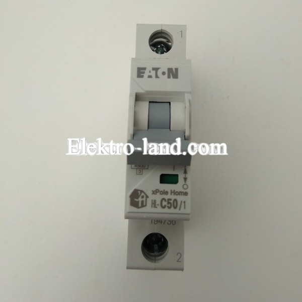 Автоматический выключатель Eaton HL-C  50/1 Moeller 50 А