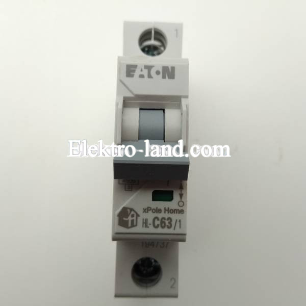 Автоматический выключатель Eaton HL-C  63/1 Moeller 63 А