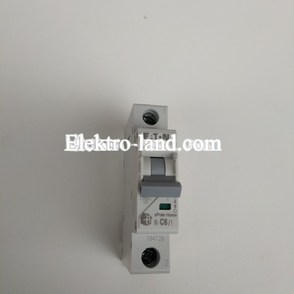 Автоматический выключатель Eaton HL-C  6/1 Moeller  6 А