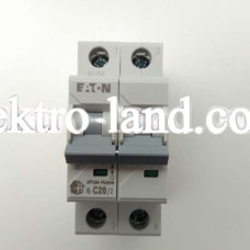 Автоматический выключатель Eaton HL-C  20/2  Moeller  20 А