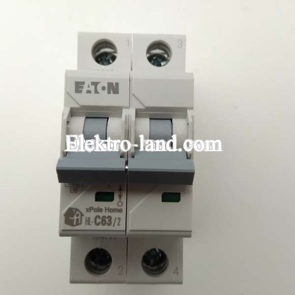 Автоматический выключатель Eaton HL-C 63/2  Moeller  63 А
