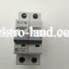 Автоматический выключатель Eaton HL-C  40/2  Moeller  40 А