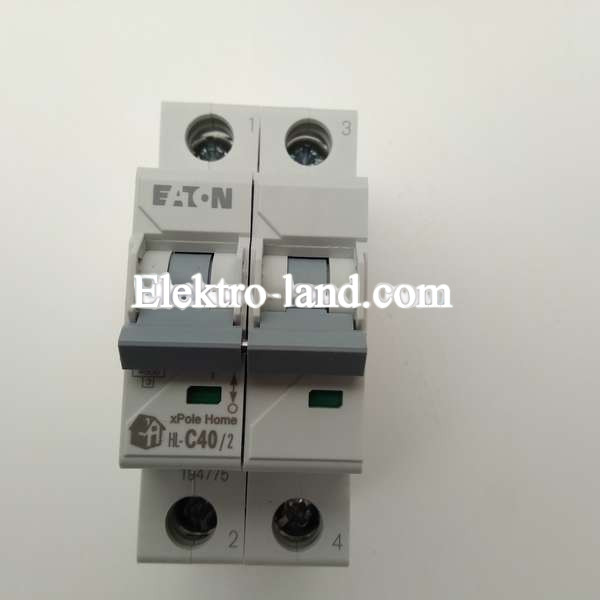 Автоматический выключатель Eaton HL-C  40/2  Moeller  40 А
