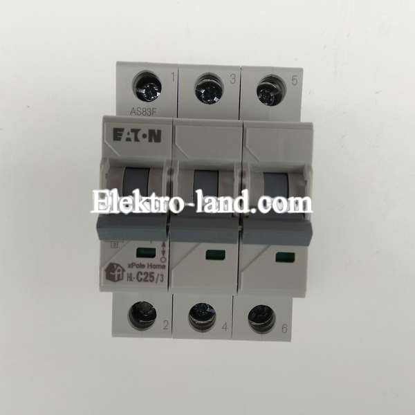 Автоматический выключатель Eaton HL-C  25/3  Moeller  25 А