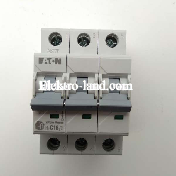 Автоматический выключатель Eaton HL-C  16/3  Moeller  16 А