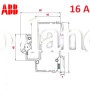 Автоматический выключатель 1Р 16А C, ABB basic M 