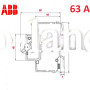 Автоматический выключатель 1Р 63А тип C, ABB basic M 