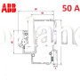 Автоматический выключатель 3Р  50А тип C, ABB basic M 