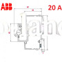 Автоматический выключатель 2Р 20А тип C, ABB basic M 