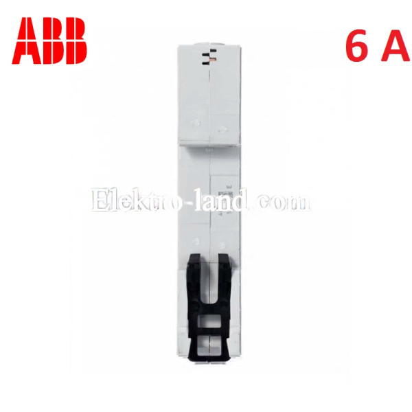 Автоматический выключатель 1Р 6А C, ABB basic M 