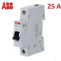 Автоматический выключатель 1Р 25А тип C, ABB basic M 