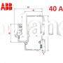 Автоматический выключатель 1Р 40А тип C, ABB basic M 