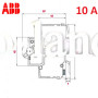 Автоматический выключатель 3Р 10А тип C, ABB basic M 