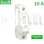 Автоматический выключатель 1Р 10А, C, 6кА, Schneider Electric RESI9 (R9F12110)