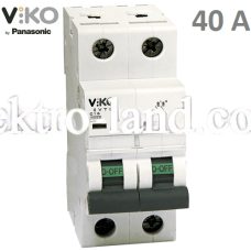 Автоматический выключатель (2p, 40А) Viko 4VTB-2C40