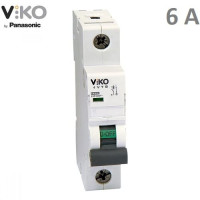 Автоматический выключатель (1p, 6А) Viko 4VTB-1C06