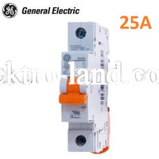 Автоматический выключатель DG 61 C25 6kA 1P General Electric