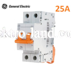 Автоматический выключатель DG 62 C25 6kA 2P General Electric